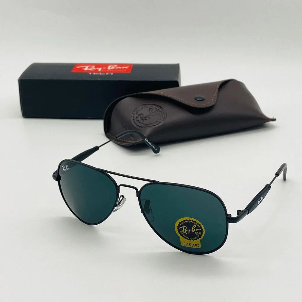 Stylish Design Black & Black  Sunglasses For Men